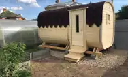 Баня квадробочка Люкс вход с боку фото 2