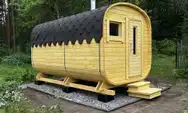 Баня квадробочка Люкс вход с торца фото 3