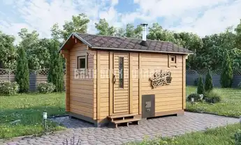 Баня в классическом стиле № 354 фото 1