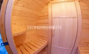 БАНЯ БОЧКА "СТАНДАРТ С КОЗЫРЬКОМ" #294 фото 3 БАНЯ БОЧКА "СТАНДАРТ С КОЗЫРЬКОМ" #294 фото 3