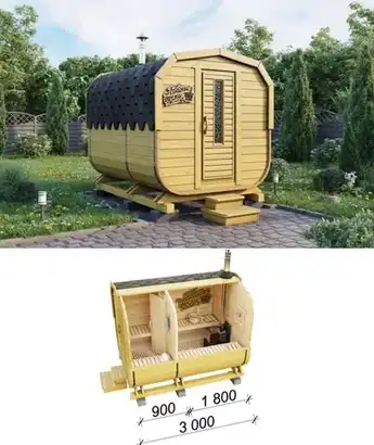 Баня квадробочка Стандарт Баня квадробочка Стандарт