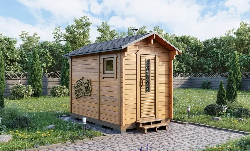 Купить Баню в классическом стиле 3 в Москве от производителя Купить Баню в классическом стиле 3 в Москве от производителя