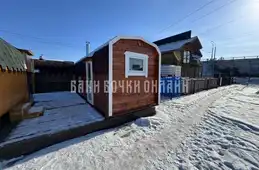 Баня подкова  6 метров № 345 фото 1