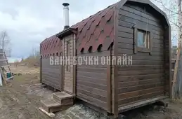 Баня подкова 6 метров № 356 фото 4 Баня подкова 6 метров № 356 фото 4