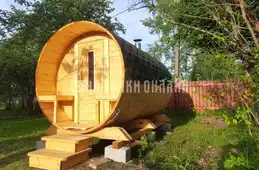 Бочка модель "стандарт с крыльцом" #265 фото 4 Бочка модель "стандарт с крыльцом" #265 фото 4
