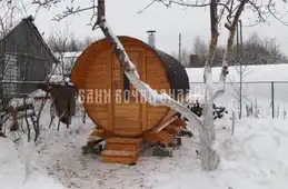 Бочка модель "стандарт с козырьком" #240 фото 10